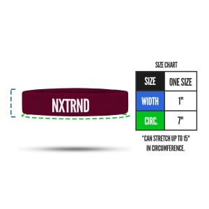 Arm Bands Maroon (1 Pair)