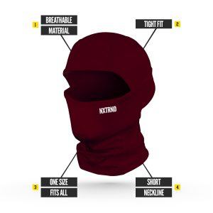 Ski Mask Maroon