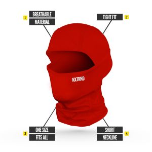Ski Mask Red