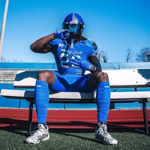 XTD® Scrunch Football Socks Blue