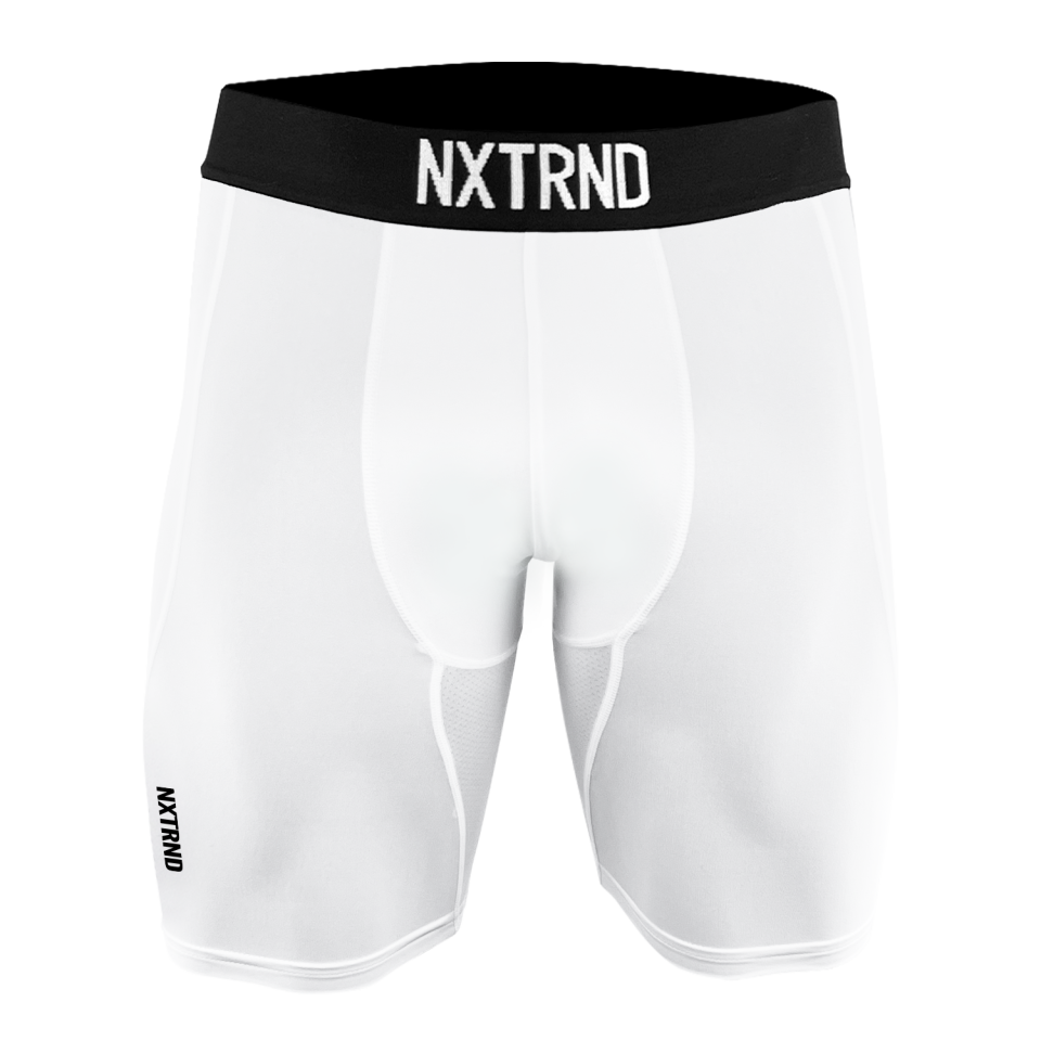 Nxtrnd Core Compression Shorts White