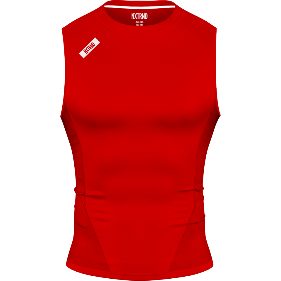 Nxtrnd Core Compression Sleeveless Red