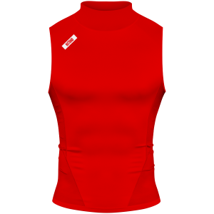 Nxtrnd Core Turtleneck Compression Sleeveless Red