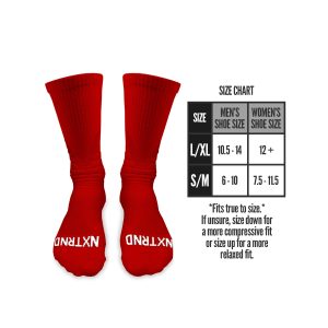 Crew Socks Red (3-Pairs)