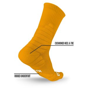 Crew Socks Yellow (3-Pairs)