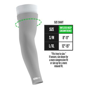 Double Arm Sleeves Grey (1 Pair)