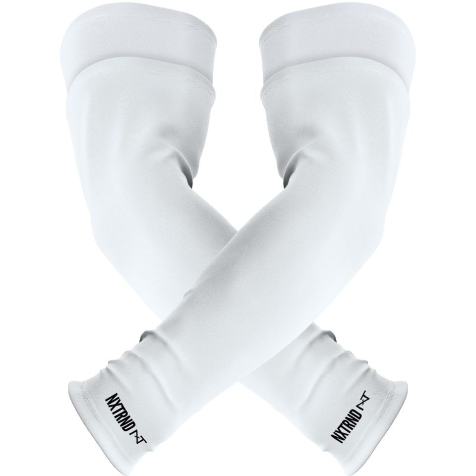 Double Arm Sleeves White (1 Pair)