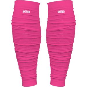 Scrunch Football Leg Sleeves Pink