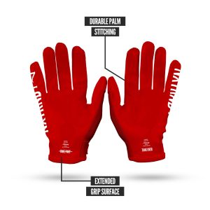 G1® Youth Football Gloves Red