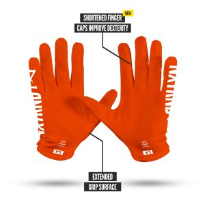 G1® Pro Football Gloves Orange