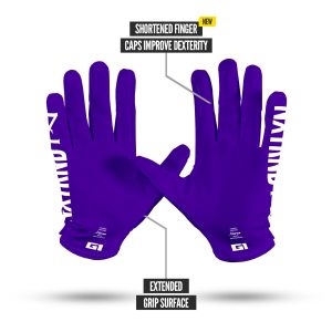 G1® Pro Football Gloves Purple