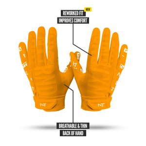 G2® Pro Football Gloves Yellow