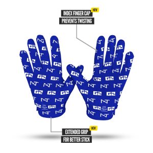 G2® Pro Football Gloves Blue