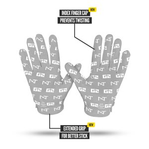 G2® Pro Football Gloves Grey
