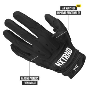 G3® Pro Padded Football Gloves Black