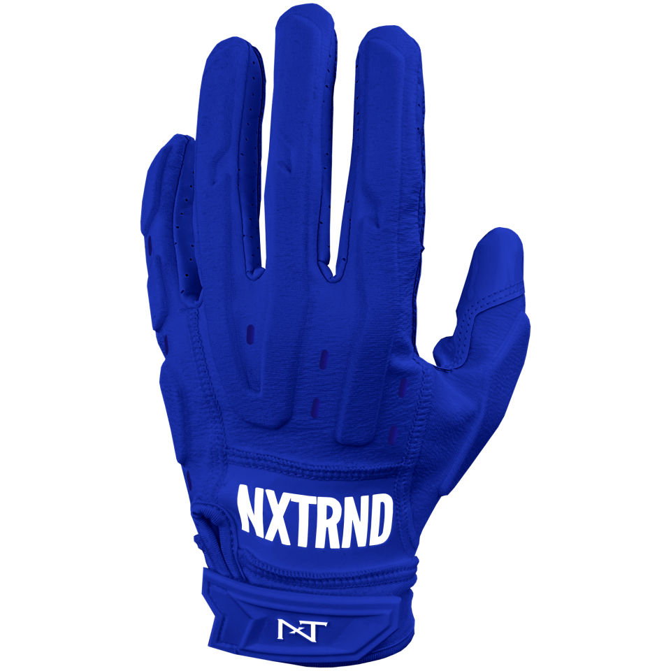 G3® Pro Padded Football Gloves Blue
