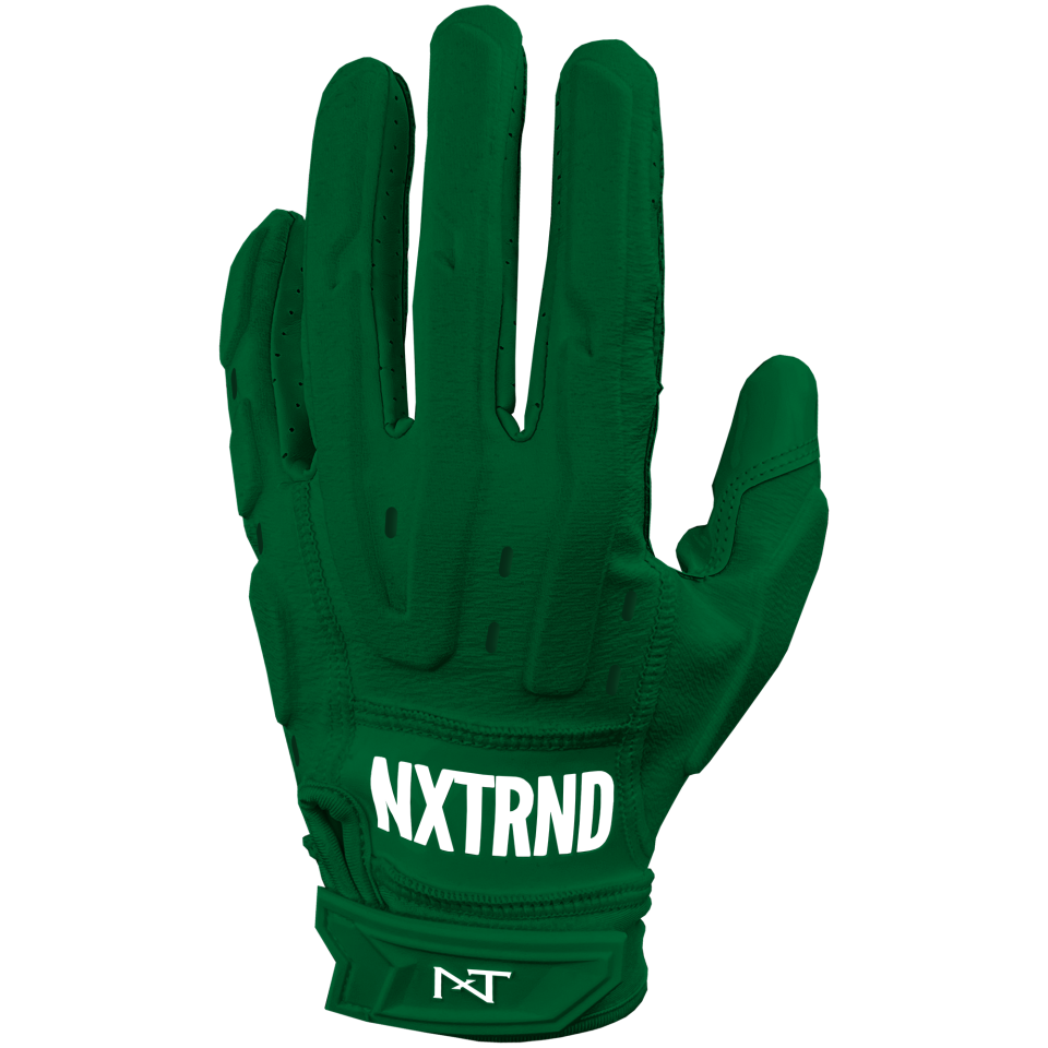 G3® Pro Padded Football Gloves Dark Green