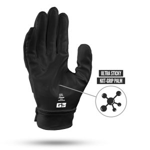 G3® Pro Padded Football Gloves Black