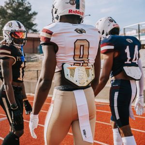 B-PLATE® Football Back Plate Gold