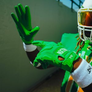 G3® Pro Padded Football Gloves Green