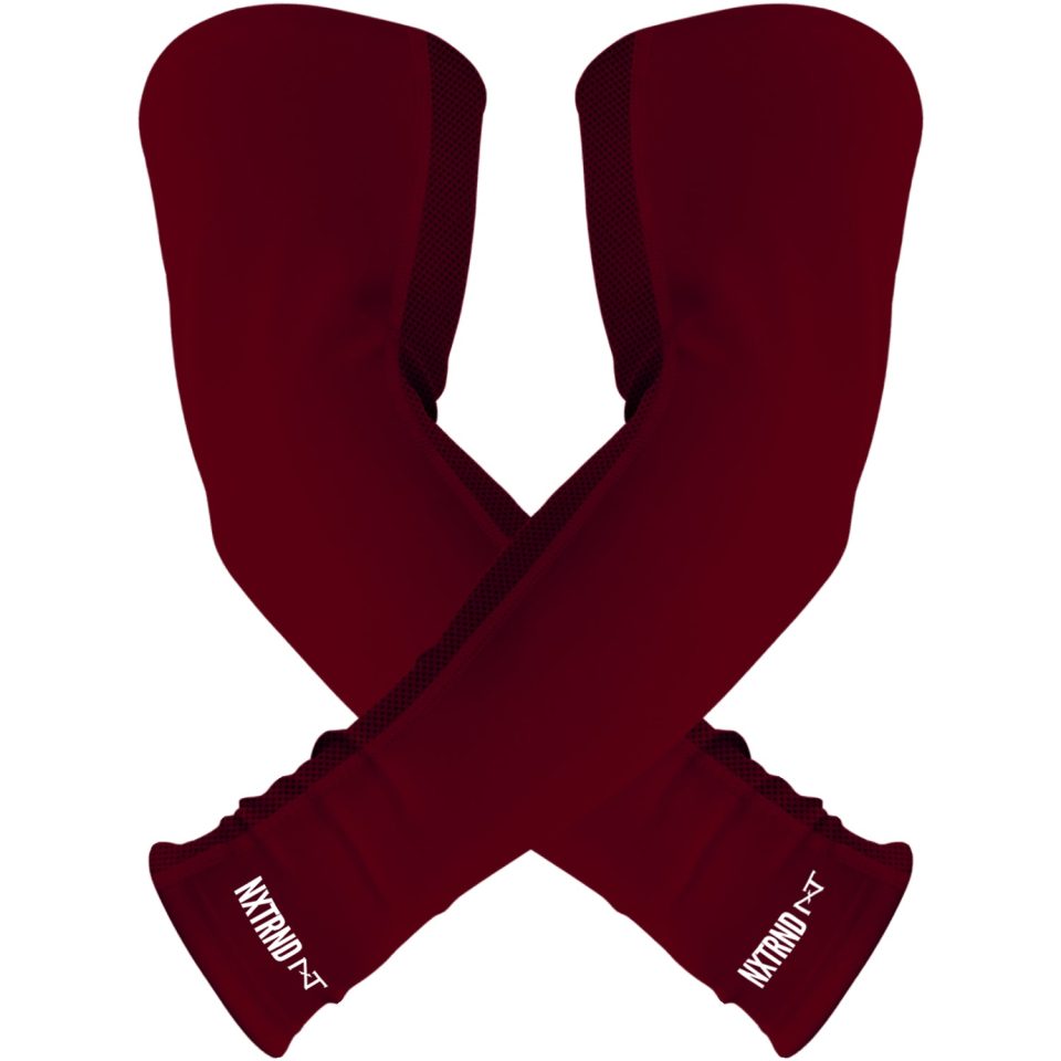AirTek Arm Sleeves Maroon (1 Pair)