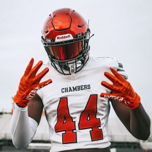 G1® Youth Football Gloves Orange