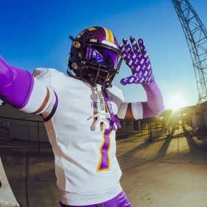 VZR3® Football Visor Purple