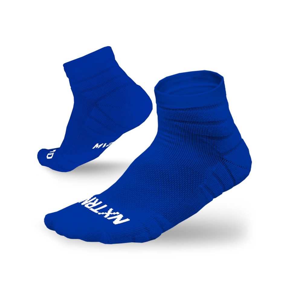 Quarter Socks Blue (3-Pairs)