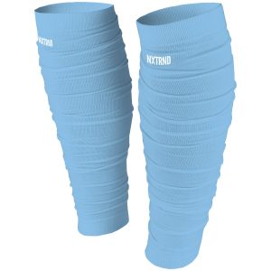 Scrunch Football Leg Sleeves Columbia Blue