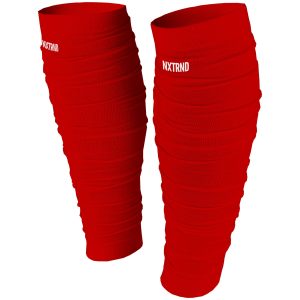 Scrunch Football Leg Sleeves Red