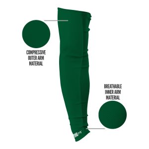 AirTek Arm Sleeves Dark Green (1 Pair)