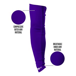 AirTek Arm Sleeves Purple (1 Pair)