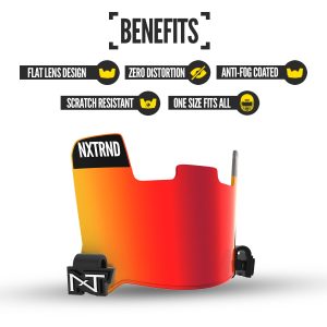 VZR1® Football Visor Red